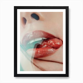 Lips Art Print