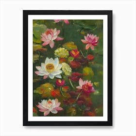Lotus Painting 1 Flower Art Print