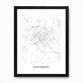 Canterbury Art Print
