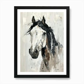 Horse Portrait Art Print