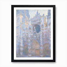 Rouen Cathedral, West Façade (1894), 1, Claude Monet Art Print