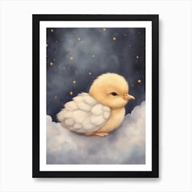 Sleeping Baby Chick 2 Poster