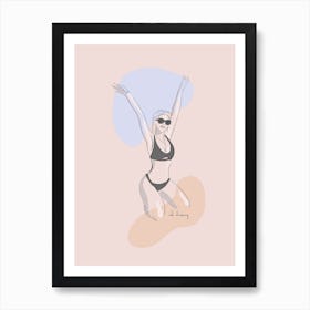 Cali Dreamin Minimal Art Print