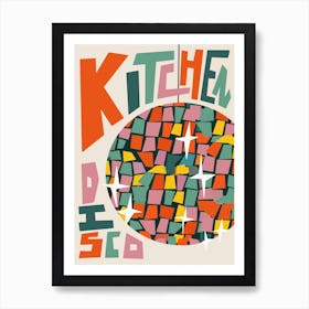 Kitchen Disco Art Print