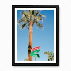 Palm Springs Life on Film Art Print