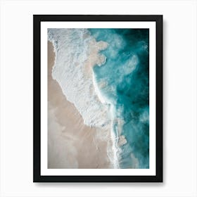 Beach - Beach Stock Videos & Royalty-Free Footage 10 Art Print