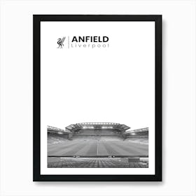 Anfield Stadium Art Print