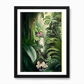 Hidden Paradise 5 Botanical Art Print