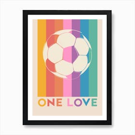 One Love Art Print