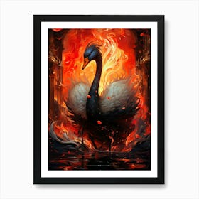 Fire Swan Poster