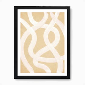 Wavy Lines Art Print