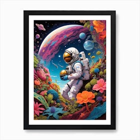 Astro Planet 1 Art Print