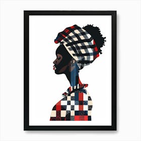 Portrait Of African Woman 42 Art Print