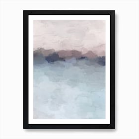 Blushing Seas Art Print