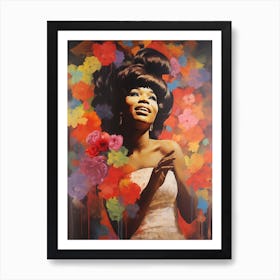 Aretha Franklin (3) Art Print