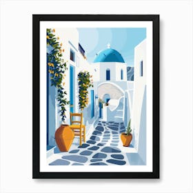 Santorini 30 Art Print