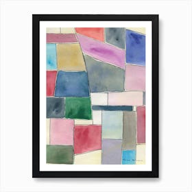 Patchwork Art Print