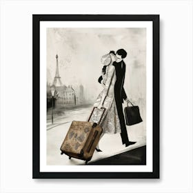 Paris Canvas Print Art Print