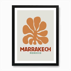 Marrakech Morocco Print Art Print