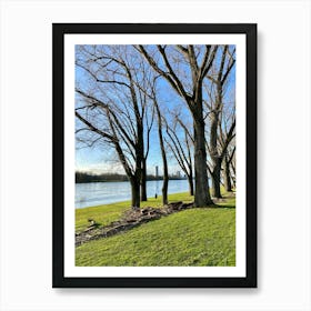 Rhine River Art Print