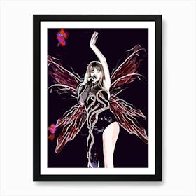 Taylor Swift Fairy Art Print