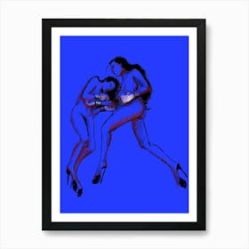 Let the bout commence! Art Print