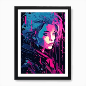 Cyberpunk 3 Art Print