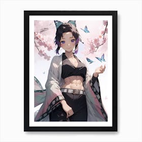 Demon Slayer Shinobu Kocho (60) 1 Art Print