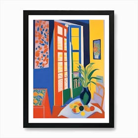 Tribute To Matisse Art Print