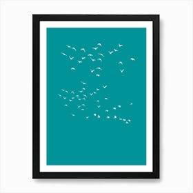 Flock Of Birds Art Print