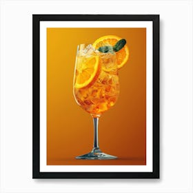 Cocktail In A Glass 5 Art Print