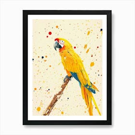 Yellow Macaw 1 Art Print