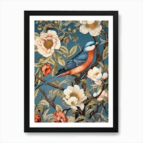 Bird On A Branch 54 Art Print