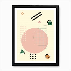 Geometric Arrangement 1 Art Print