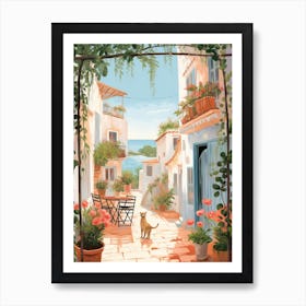 Algarve Portugal 1 Illustration Art Print