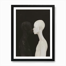 'Black And White' 10 Art Print