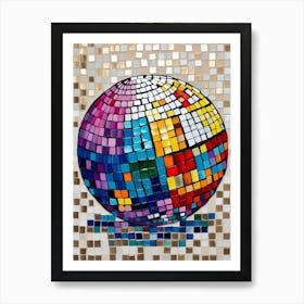 Disco Ball 57 Art Print