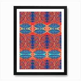 Psychedelic Pattern 11 Art Print