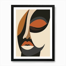 African Face 1 Art Print