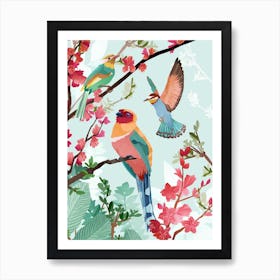 Birds Of Summer Art Print