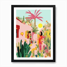 Cactus Garden Art Print