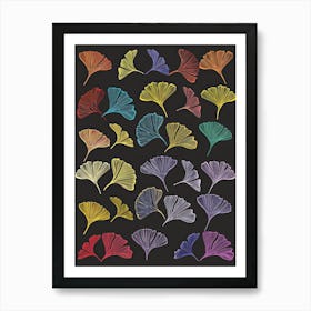 Ginkgo Leaves 42 Art Print