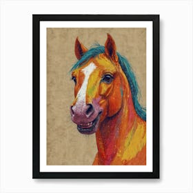 Horse Portrait 2 Art Print