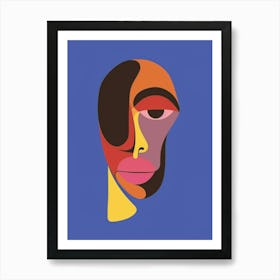 Face Of A Man 24 Art Print