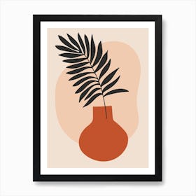 Vase, Boho, Bohemian, Botanical, Neutral, Home, Style, Decor, Kitchen, Bedroom, Living Room, Art, Inspo, Wall Print Art Print