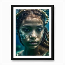 Mermaid-Reimagined 47 Art Print