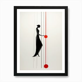 dancing in the planets Art Print