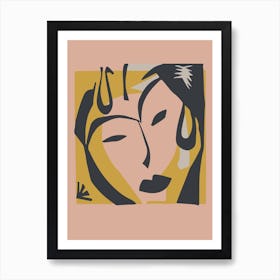 Funny Face Art Print