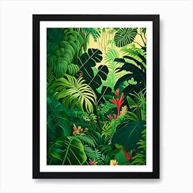 Majestic Jungle 6 Botanical Art Print