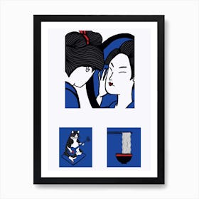  Japanese Illustration Art Print